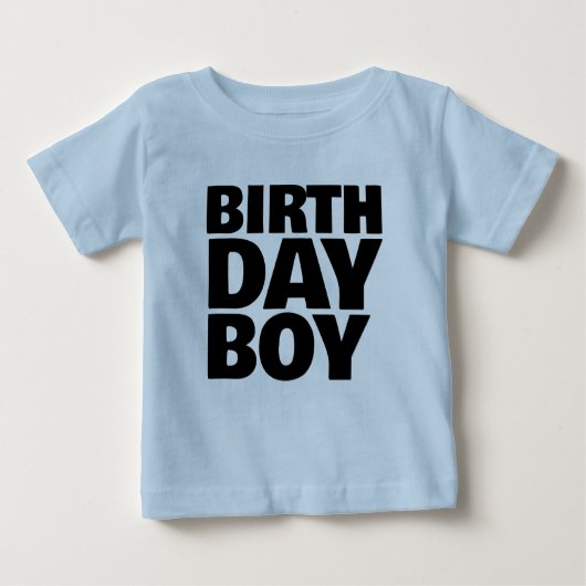 VERJAARDAGSJONGEN KIDS leuk PEUTER T-SHIRT (Voorkant)