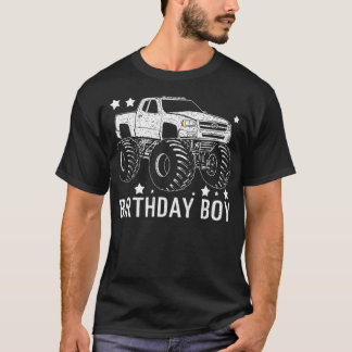 Verjaardagsjongen Monster Truck Geweldige Cadeau A T-shirt