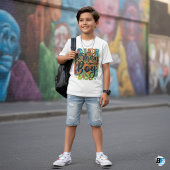 Verjaardagsjongen - Multiple Text Design T-shirt