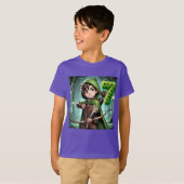 Verjaardagsjongen op 7 t-shirt (Voorkant volledig)