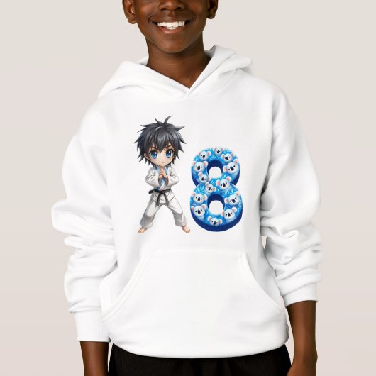 Verjaardagsjongen op 8 (Voorkant)