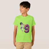 Verjaardagsjongen op 9 t-shirt (Voorkant volledig)