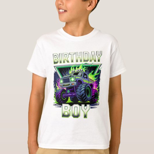 verjaardagsjongen t-shirt (Voorkant)