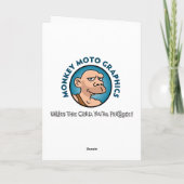 Verjaardagskaars blaast uit kaart (Achterkant)