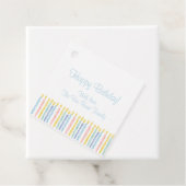 Verjaardagskaars Gift Label (In situ)