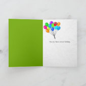 Verjaardagskaars in toiletpapier kaart (Binnen)