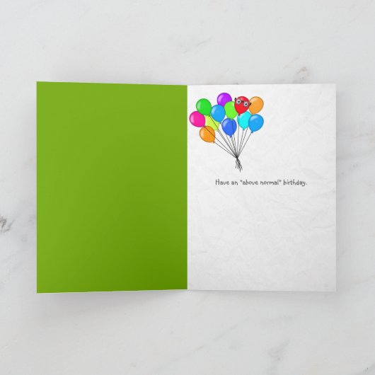 Verjaardagskaars in toiletpapier kaart (Binnen)