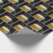 Verjaardagskaarsen in Beer mok Cadeaupapier (Hoek)