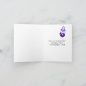 Verjaardagskaarsen in bier kaart (Binnen)