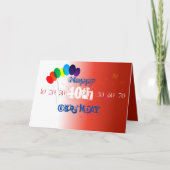 Verjaardagskaart (Voorkant)