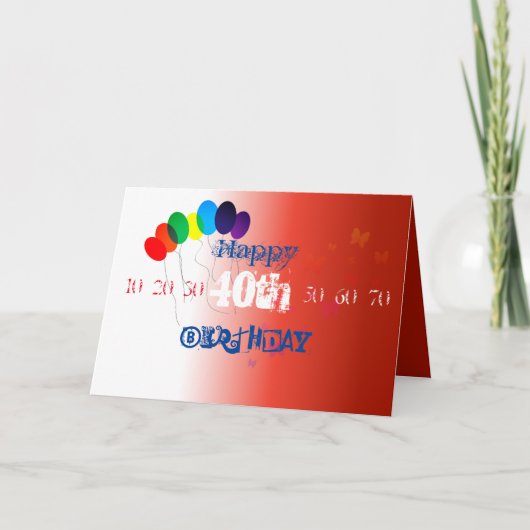 Verjaardagskaart (Voorkant)