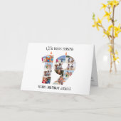 Verjaardagskaart 19 jaar kaart (Gele Bloem)