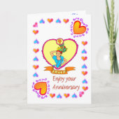 Verjaardagskaart - 4e fruit kaart (Voorkant)