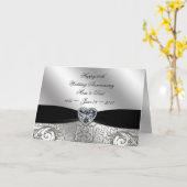 Verjaardagskaart 60-jarig huwelijksjubileum kaart (Gele Bloem)