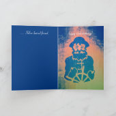 Verjaardagskaart 65e verjaardag met zeilthema kaart (Binnen)