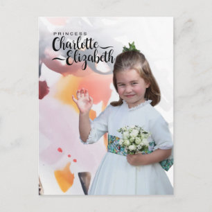 Verjaardagskaart 7e verjaardag Prinses Charlotte E Briefkaart