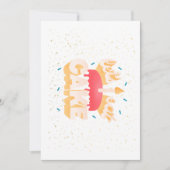 verjaardagskaart aankondiging (Voorkant)