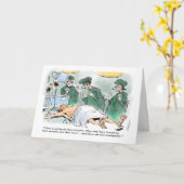 Verjaardagskaart advocaat in chirurgie kaart (Gele Bloem)