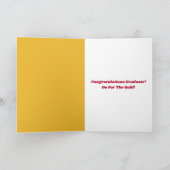 Verjaardagskaart afgestudeerde kaart (Binnen)