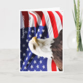 Verjaardagskaart Amerika Kaart (Voorkant)