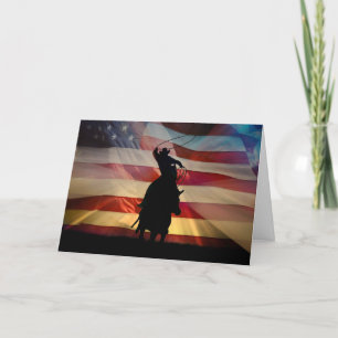 Verjaardagskaart Amerikaanse Cowboy Het Is De Rit Kaart