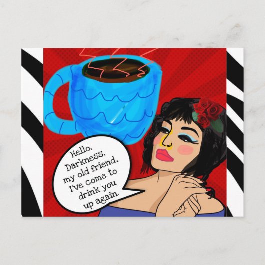 Verjaardagskaart-ansichtkaart Briefkaart (Voorkant)