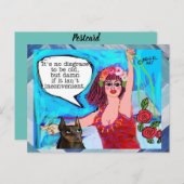 Verjaardagskaart-ansichtkaart Briefkaart (Voorkant / Achterkant)