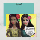 Verjaardagskaart ansichtkaart briefkaart (Voorkant / Achterkant)