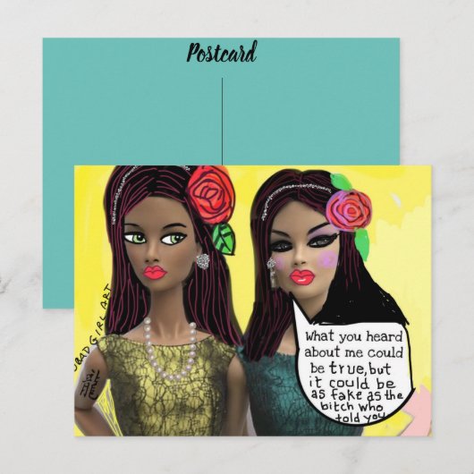 Verjaardagskaart ansichtkaart briefkaart (Voorkant / Achterkant)