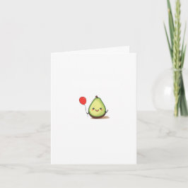 Verjaardagskaart, Avo Verjaardagswensen, avocado k Kaart