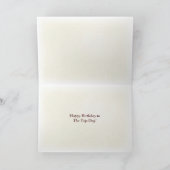 Verjaardagskaart - Basset sphinx Kaart (Binnen)