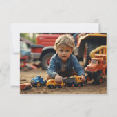 Verjaardagskaart bedankt hijskraan (Achterkant)