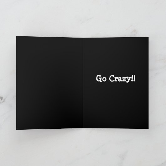 Verjaardagskaart - Bengaalse kat Aankondiging (Binnen)