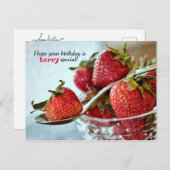 Verjaardagskaart 'Bes speciaal' Briefkaart (Voorkant / Achterkant)