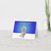 Verjaardagskaart - blanco binnenkant kaart (Voorkant)