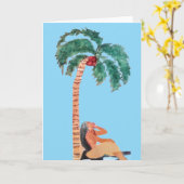 Verjaardagskaart (blanco binnenkant) kaart (Gele Bloem)