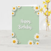 Verjaardagskaart Blossom Tender Kaart (Gele Bloem)