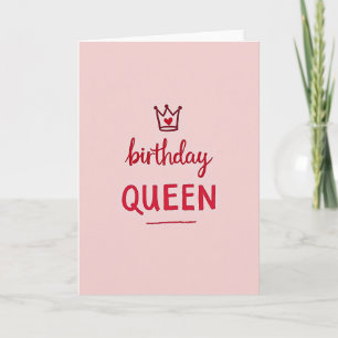 Verjaardagskaart Blush Queen Kaart