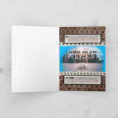 Verjaardagskaart breakdancer kaart (Binnen)