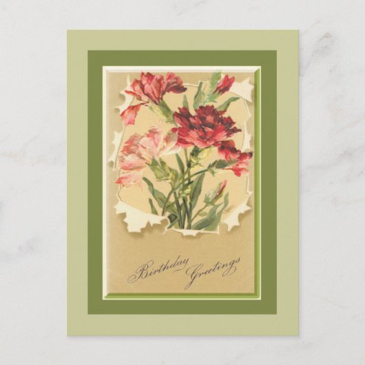 verjaardagskaart briefkaart (Voorkant)