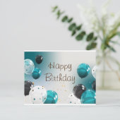 Verjaardagskaart Briefkaart (Staand voorkant)