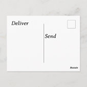 Verjaardagskaart Briefkaart (Achterkant)