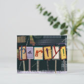 Verjaardagskaart Briefkaart (Staand voorkant)