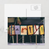 Verjaardagskaart Briefkaart (Voorkant / Achterkant)