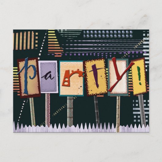 Verjaardagskaart Briefkaart (Voorkant)