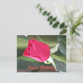 Verjaardagskaart Briefkaart (Staand voorkant)