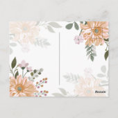 Verjaardagskaart Briefkaart (Achterkant)