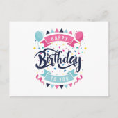 Verjaardagskaart Briefkaart (Voorkant)