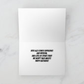 Verjaardagskaart Corgi Secretary Kaart (Binnen)