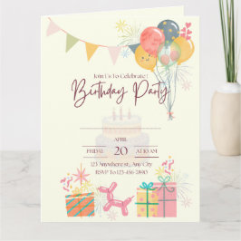 Verjaardagskaart Cozy  Kaart